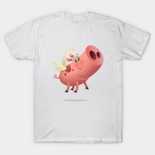 Angel pig T-Shirt